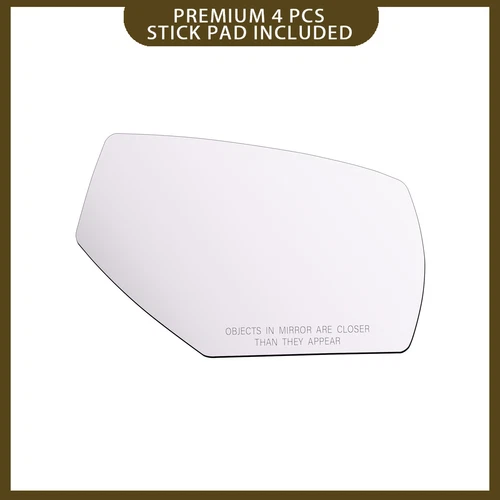Mirror Glass for 2016 Chevy Silverado /GMC Sierra 1500 Passenger Side RH