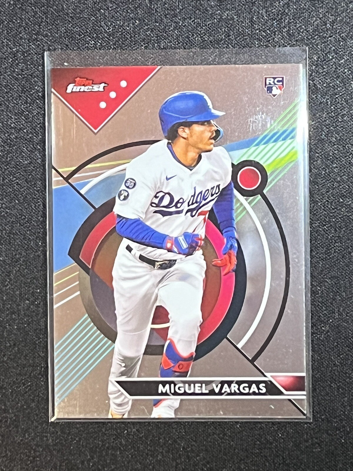 2023 Topps Finest Miguel Vargas #33 RC Rookie Card