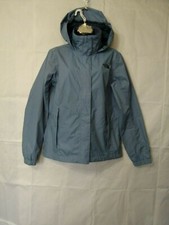 The North Face DryVent Women  s Breathable Hooded Jacket Dark See Wave Size M