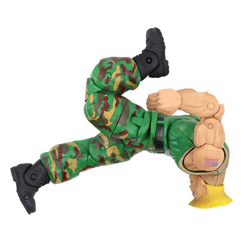 Boneco Guile Street Fighter IV