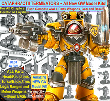 CATAPHRACTII TERMINATORS SPACE MARINES ALL LEGIONS Games Workshop: WARHAMMER 40K