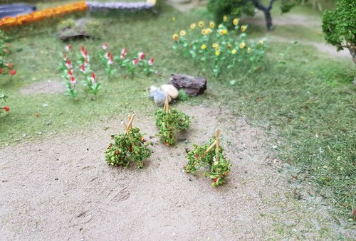 MP SCENERY 20 Runner Beans N Gauge Model Farm Plants Railroad & Farm Layout - Picture 5 of 5