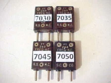 QRP CONVERSIONS 40 METER CW 4 PACK IN FT-243 HOLDERS 