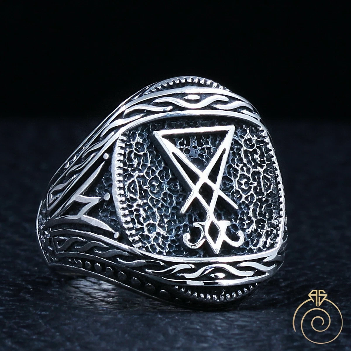 Sigil of lucifer ring cheap