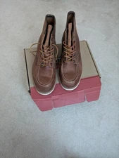 [NIB] Red Wing Heritage 1907 Classic 6-Inch Moc Boots in Copper, 12