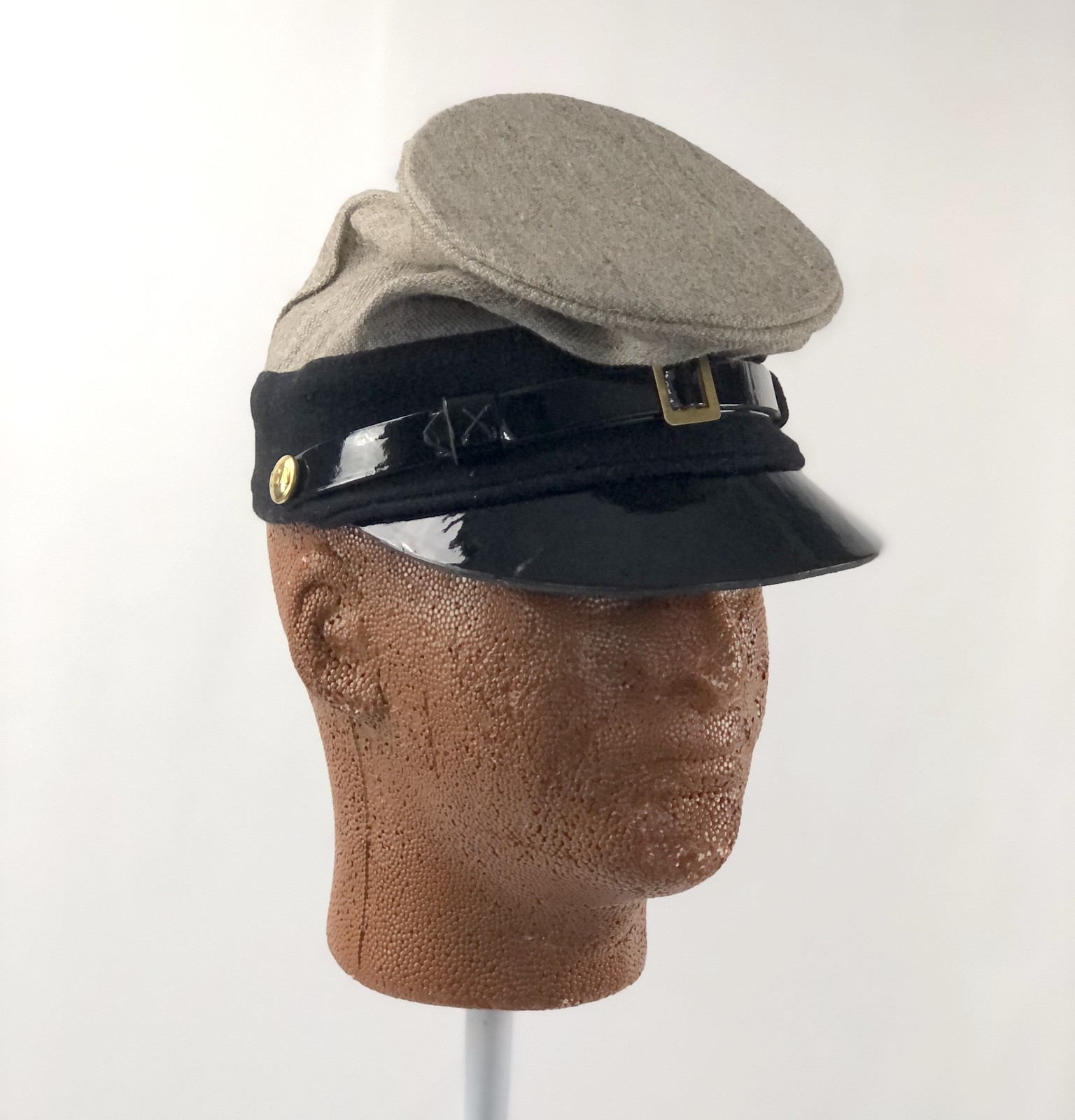 McDowell Confederate Forage Cap - Jean Wool  - Size XL