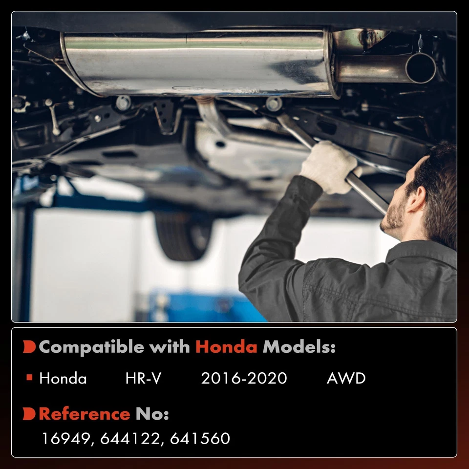 Convertidor catalítico lateral delantero y trasero 2 piezas para Honda HR-V 2016-2020 L4 1,8 L AWD Foto 2 de 4