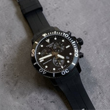 Tissot Seastar 1000 Chronograph T120.417.37.051.02 Men’s Watch Black Dial 45.5mm 6