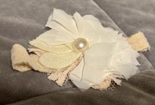 Baby Girl's Cream Headband 0-12m