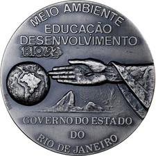 [#1502674] Brazil, Medal, Conferencia das Naçoes Unidas para o Meio Ambiante, 19