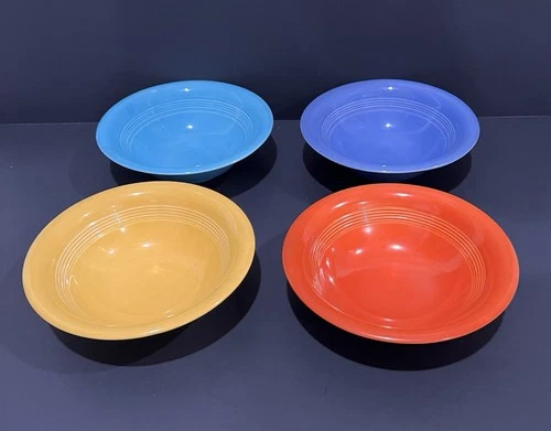 Lot Of 4 Cereal Bowls Made In USA