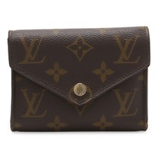 LOUIS VUITTON Monogram Portefeuille Victorine Trifold Wallet M62472 989794