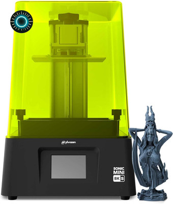 phrozen Sonic Mini 8K S LCD Resin 3D Printer 7.1'' Monochrome LCD Tabletop 3...