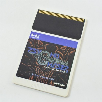 PC Engine Hu PSYCHO CHASER Card Only 2458 pe