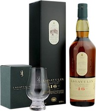 Lagavulin 16 Jahre Geschenkset Glencairn Glas 43.0% 0,7l