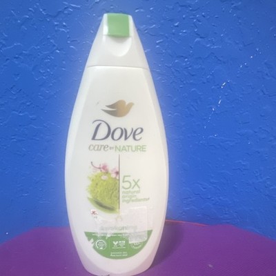 Dove Care by Nature Green Tea Shower Gel 5x Natural Origin Ingredients