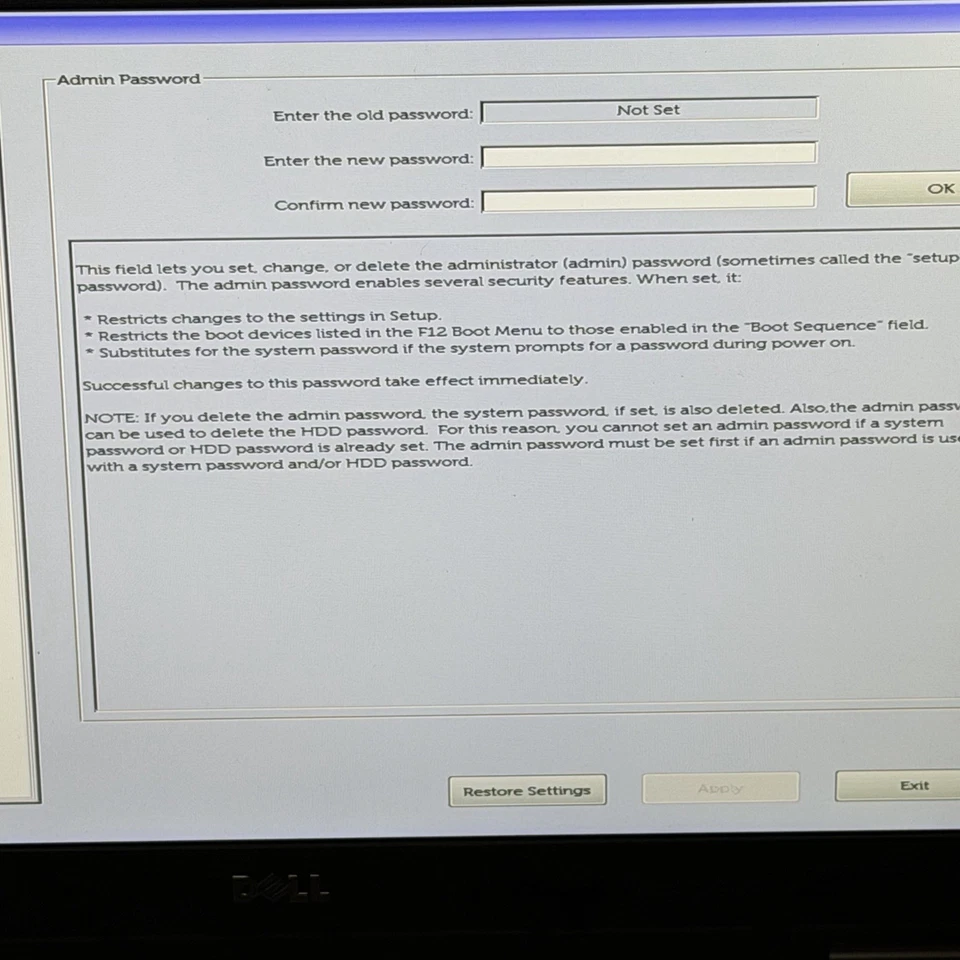 Dell Latitude E5470 Intel i5-6300U 4GB RAM - No SSD - Missing Battery - Image 4 of 4