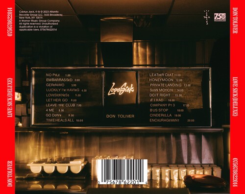 Don Toliver - Love Sick (Deluxe) [New CD] Explicit, Alliance MOD