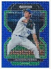 JACKSON FERRIS 2022 PANINI PRIZM BLUE MOJO #PDP47 BASEBALL MINT