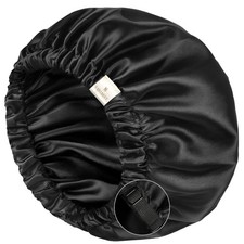 Satin Bonnet for Sleeping, Hair Bonnets for Women and Men, Double Layer Ajust...