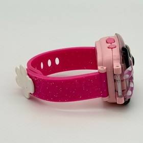 Girl's DISNEY Junior VTech Minnie Mouse Flip Top Digital Learning Game Watch