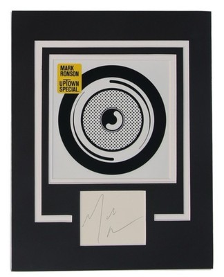 Mark Ronson Autograph Signed 11x14 Framed Photo Uptown Special Uptown Funk ACOA