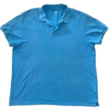 Old Navy Mens Polo T Shirt Top Short Sleeves Collared Pullover Golf Blue XXL