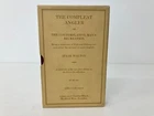 Compleat Angler Facsimile Edition by IZAAK WALTON Collectable Book - H298*