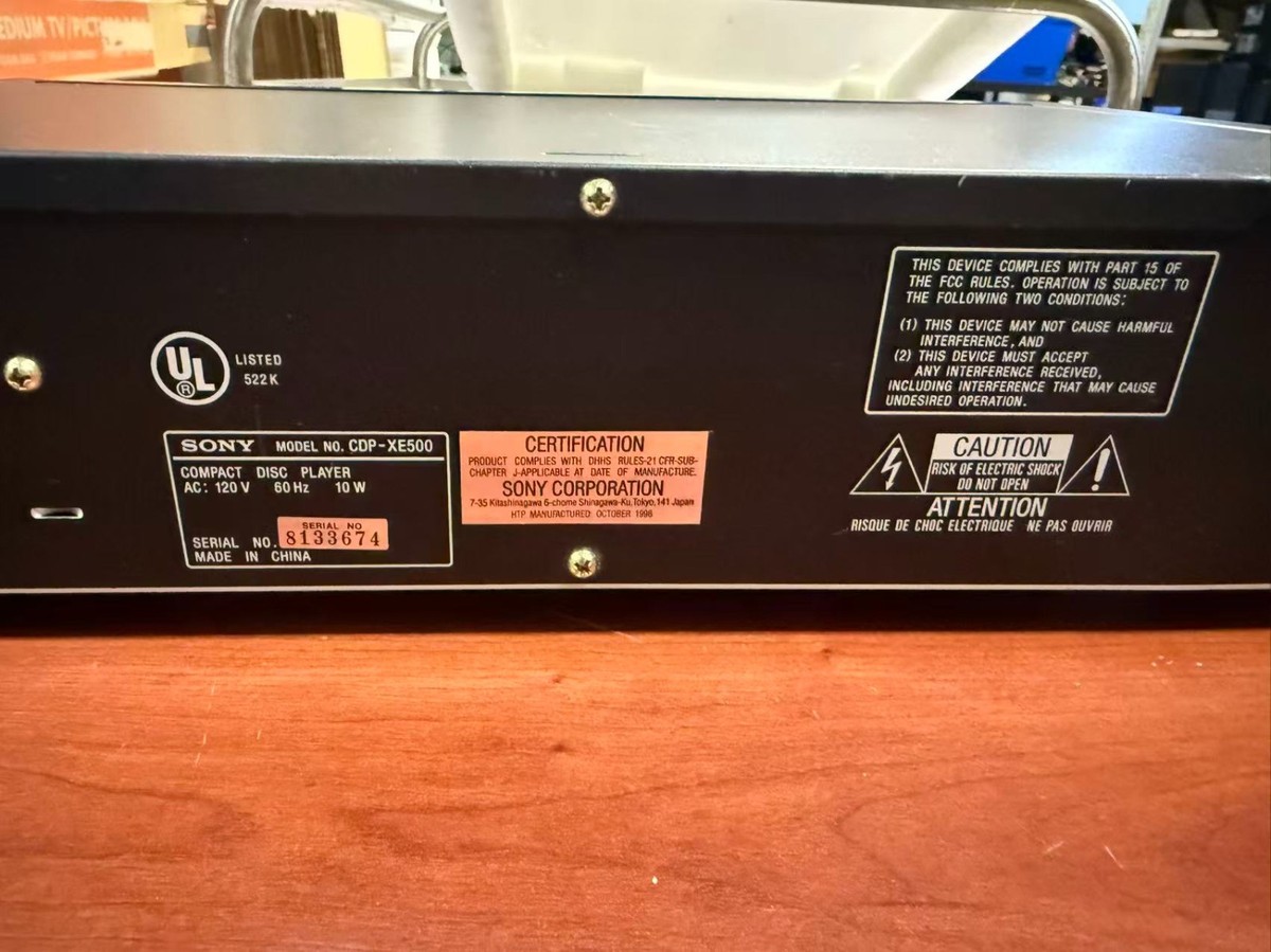 その他 SONY CDP-XE500 Sony CDP-XE500 CD Player for sale online | eBay