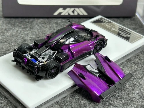 HKM 1:64 Pagani Zonda 760 Roadster Super Racing Diecast Model Car Collection - Picture 13 of 27
