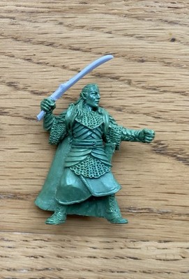 Extrem seltene original grüne Skulptur von unveröffentlichtem Elrond 32mm Herr der Ringe