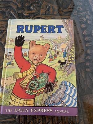 Rupert Bear (Daily Express Annual) Vintage 1976 unclipped very good condition. 