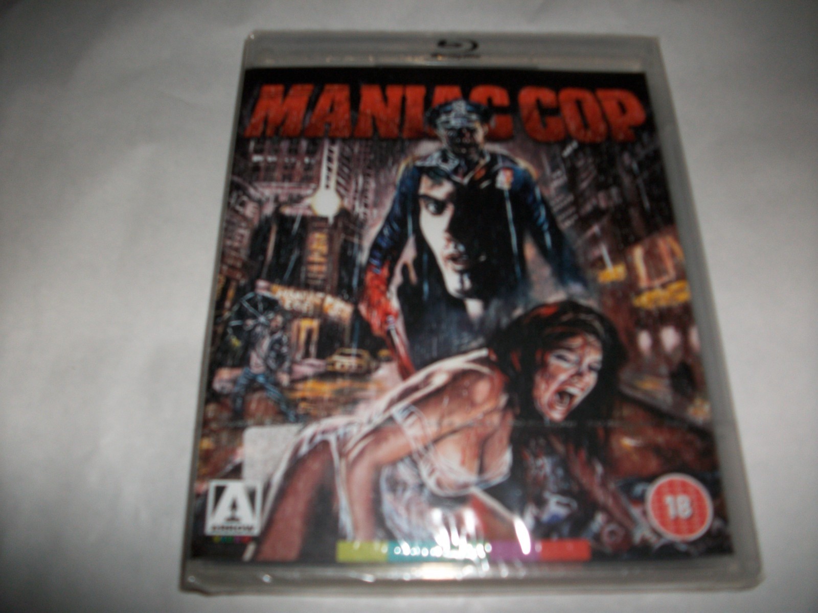 Maniac Cop (Blu-ray) - Arrow Video - Region Free - Out of Print - New & Sealed