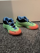 adidas Dame X Lime Burst Green Blue Orange Low Top Basketball Sneaker Size 4