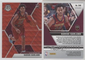 2019-20 Panini Mosaic Rookies Tmall Red Wave Prizm Darius Garland #249 Rookie RC