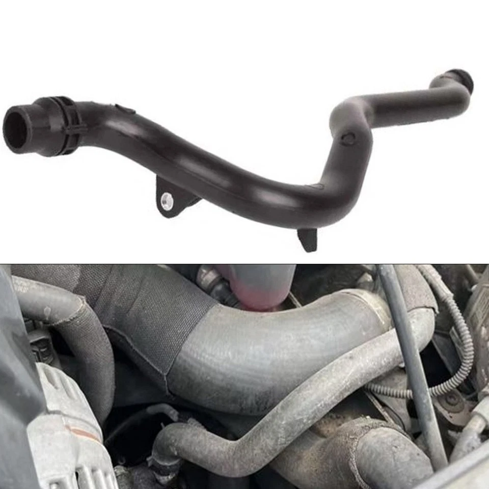 06E121065N Cooling Hose for For A4 For A5 S4 S5 S6 For Touareg 40cm Black - Image 3 of 4