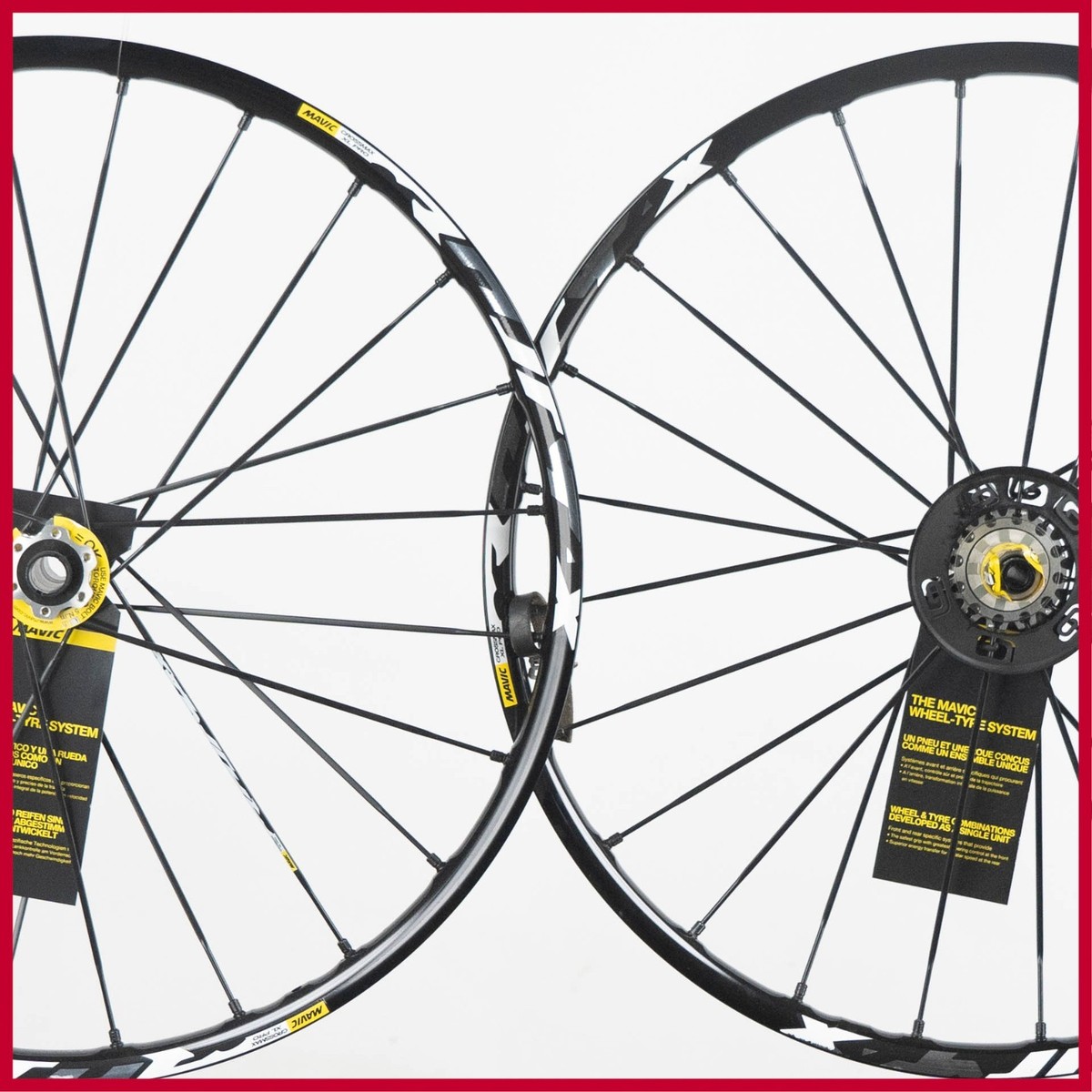 NOS MAVIC CROSSMAX XL PRO DISC WHEELSET 26 MTB CLINCHER TUBELESS