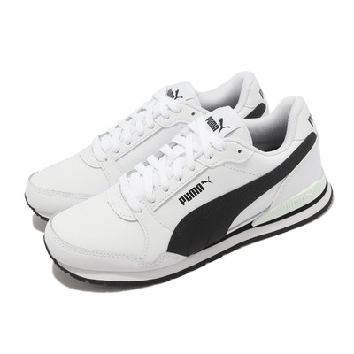 Puma ST Runner V3 L White Black Men Unisex Casual Shoes Sneakers 384855-09