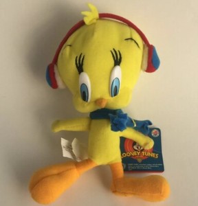 Looney Tunes Tweety Bird Stuffed Animal Toy Plush Christmas 2002 8