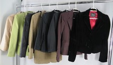 Lot Of 8 Women's Basic & Business Jackets/blazers Mixed Lot Of Brands & Sizes