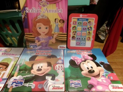 ミーリーダー Disney Mickey Mouse - Me Reader Electronic Reader and 8