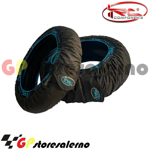 PAIR CLASSIC IRC XL MOTORCYCLE RACING HEAT BLANKETS