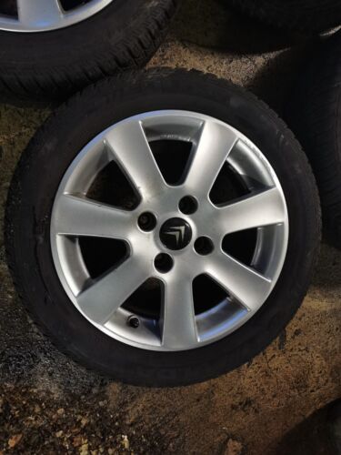 4 Borbet Alu Kompletträder Winterreifen 195/50R15 Citroen C2 C3 C4 - Bild 2 von 7