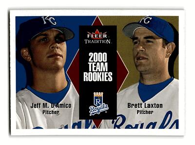 Kansas City Royals RC Rookie 2000 Fleer Tradition Update #U122 NM-MINT