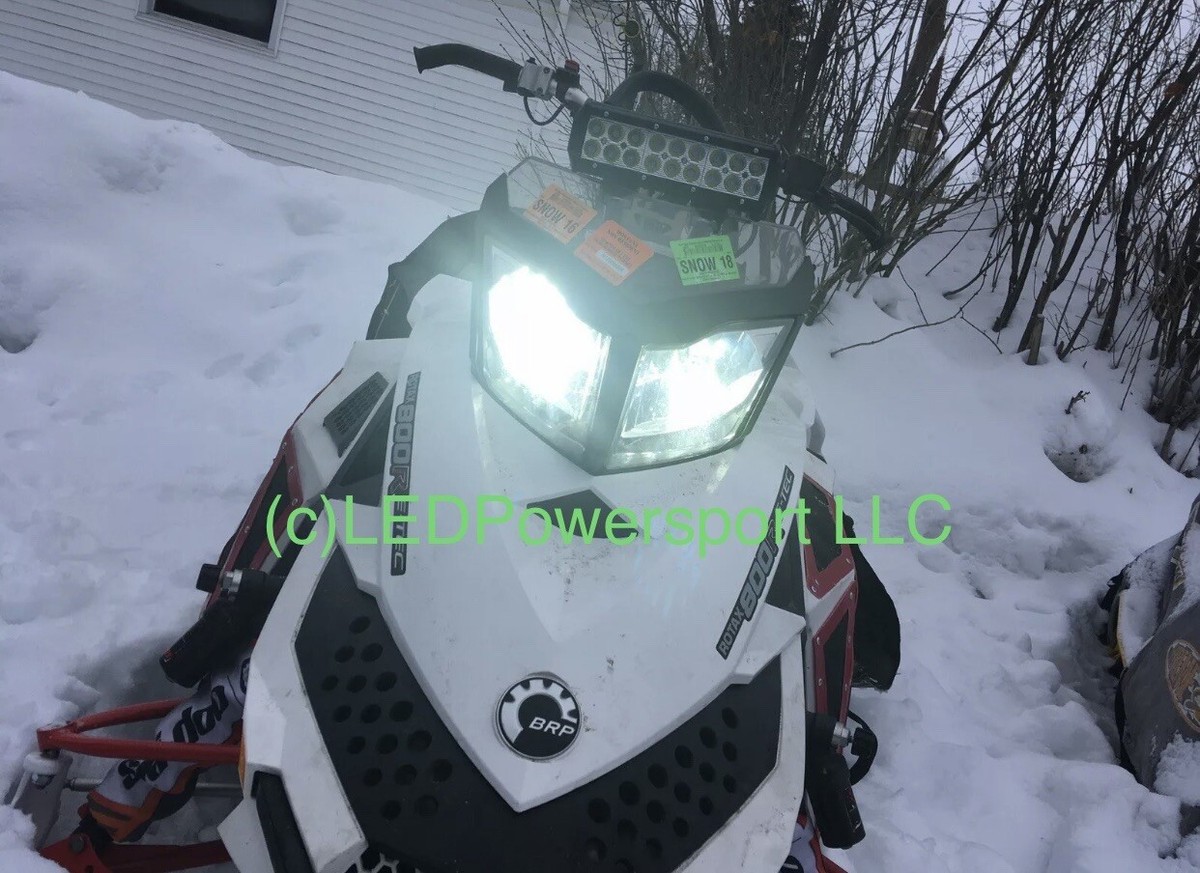 2014 Ski Doo Summit 800 LED Headlight Kit Plug & Play High/Low USA