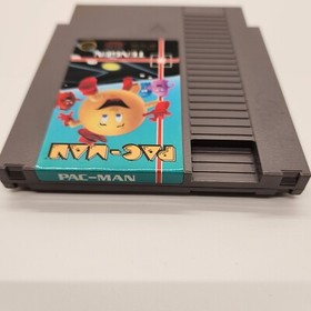 Pac-Man Tengen Gray Nintendo NES Authentic Complete In Box CIB Manual