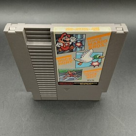 Super Mario Bros Nintendo NES Duck Hunt World Class Track Meet GAME Tested Works