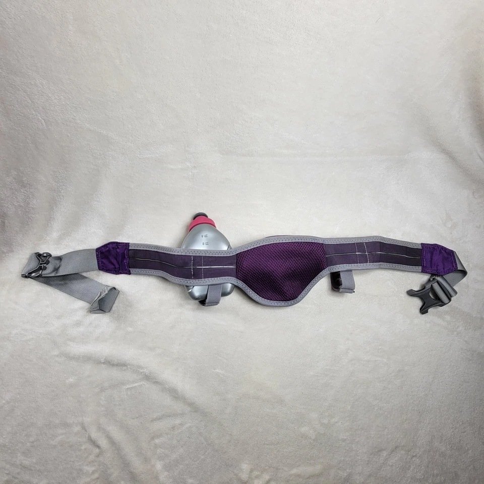 Cinturón de hidratación Nathan Trail Mix cintura correr botella de agua de 1-10 oz 2 soportes H20 Foto 2 de 4