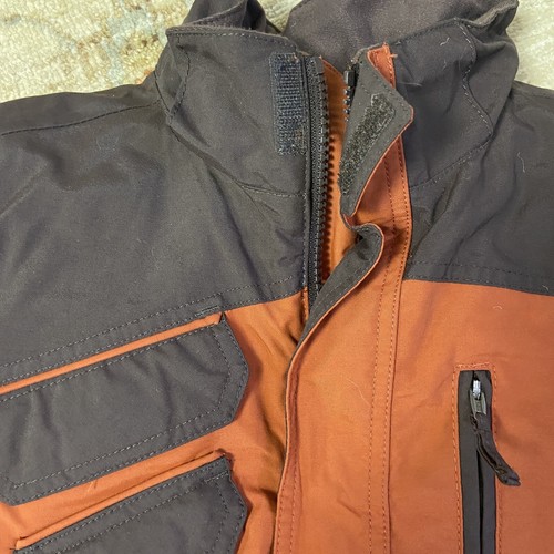 L.L.Bean Kids 6X-7 (Large) Orange/Brown Thinsulate™ Waterproof Ski Jacket Pants - Picture 5 of 20