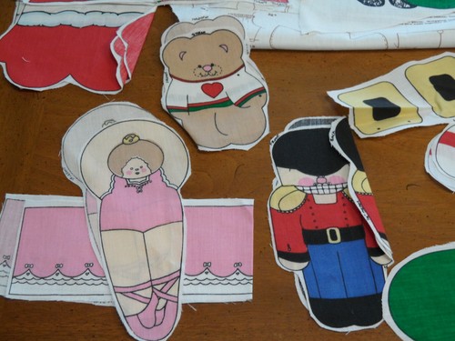 Santa Fabric Cut & Sew Plush Pattern Christams Presents Bag PRE-CUT - Picture 5 of 8